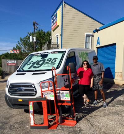 U Haul Moving Truck Rental In Galveston Tx At Watson Taylor Self Storage