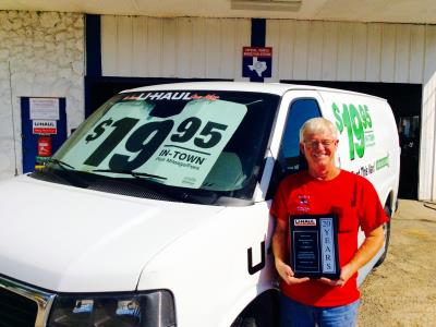U Haul Moving Truck Rental In Tyler Tx At Rustys Inspection Express