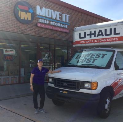 U Haul Moving Truck Rental In Humble Tx At Move It Self Storage Atascocita