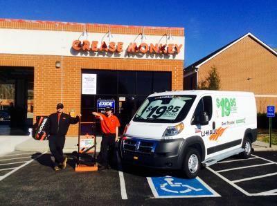 U Haul Moving Truck Rental In North Chesterfield Va At Grease Monkey