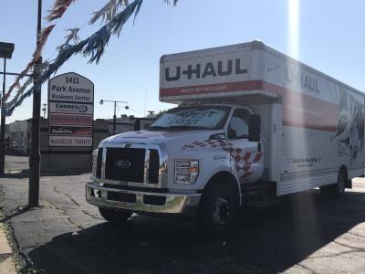 U Haul Moving Truck Rental In Mansfield Oh At Buckeye Thrift Llc