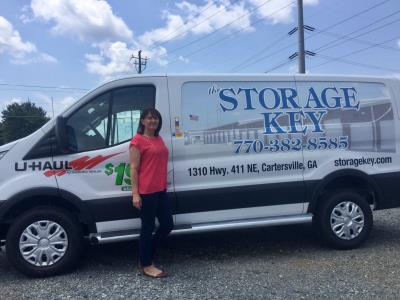 U Haul Moving Truck Rental In Cartersville Ga At The Storage Key
