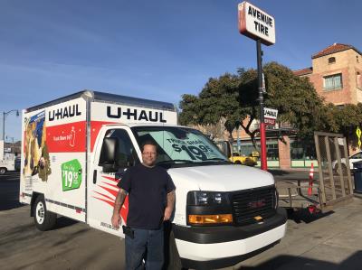 U Haul Moving Truck Rental In Ventura Ca At Avenue Tire Service
