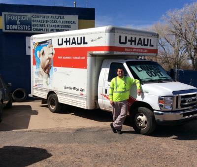 U Haul Moving Truck Rental In Saint Johns Az At Stans Diesel Performance