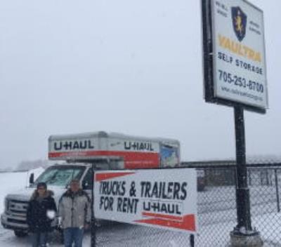 U Haul Moving Truck Rental In Sault Sainte Marie On At Vaultra Self Storage Ssm Ltd
