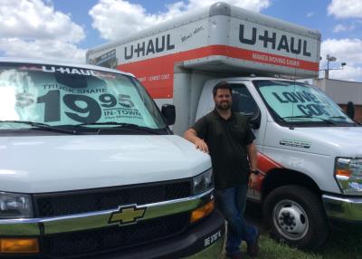 U Haul Moving Truck Rental In San Marcos Tx At Sunset Lanes