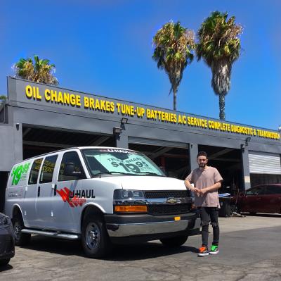 U Haul Moving Truck Rental In Burbank Ca At Peters Auto Repair