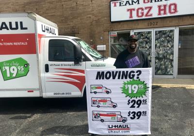 U Haul Moving Truck Rental In Cincinnati Oh At Team Grinderz Llc