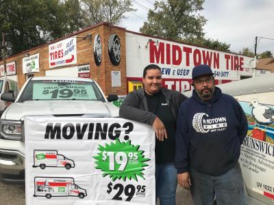 U Haul Moving Truck Rental In Cincinnati Oh At Midtown Tire Llc