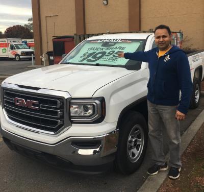 U Haul Moving Truck Rental In Winchester Va At Northside Sunoco Gas Station