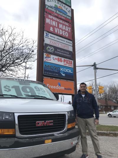 U Haul Moving Truck Rental In London On At Springbank Mini Mart Video