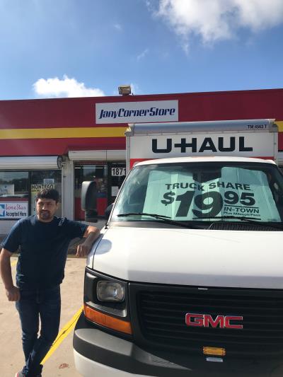 U Haul Moving Truck Rental In San Antonio Tx At Jany Corner Store