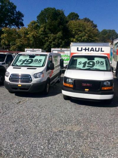 U Haul Moving Truck Rental In Rock Hill Sc At Walkers Auto Service