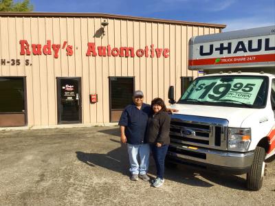 U Haul Moving Truck Rental In San Marcos Tx At Rudy S Automotive
