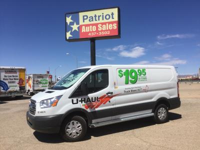 U Haul Moving Truck Rental In Alamogordo Nm At Patriot Auto Sales