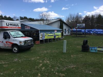 U Haul Moving Truck Rental In Big Rapids Mi At The Dam Toy Store