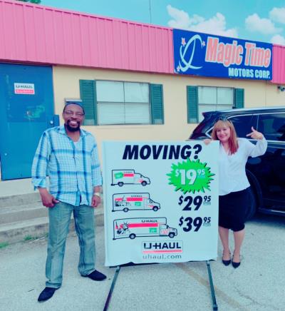 U Haul Moving Truck Rental In San Antonio Tx At Magic Time Motors Corp