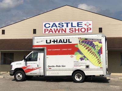 U Haul Moving Truck Rental In New Castle In At Castle Pawn Shop
