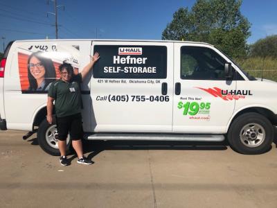 U Haul Moving Truck Rental In Oklahoma City Ok At U Haul Moving Storage Of Hefner