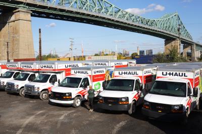 U Haul Moving Truck Rental In Montreal Qc At U Haul Du Centre Ville De Montreal Cite 2000 Entreposage