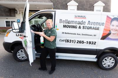 U Haul Moving Truck Rental In Smithtown Ny At U Haul Storage At Bellemeade Avenue
