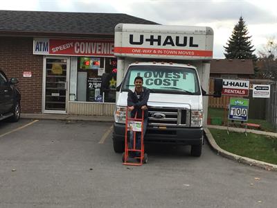U Haul Moving Truck Rental In London On At Speedy Convenience