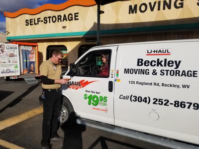 U Haul Moving Truck Rental In Beckley Wv At U Haul Moving Storage Of Beckley