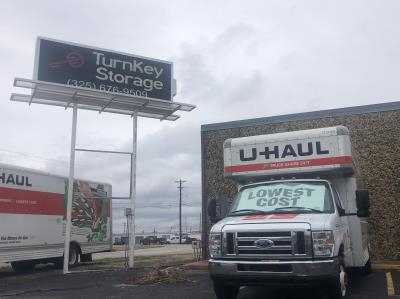 U Haul Moving Truck Rental In Abilene Tx At Turn Key Storage