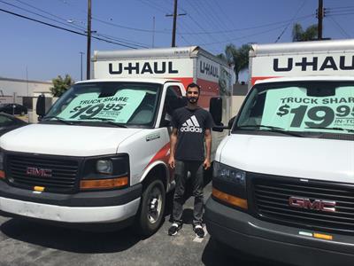 U Haul Moving Truck Rental In Baldwin Park Ca At V G Auto Service Center