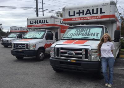 U Haul Moving Truck Rental In Wilmington Nc At Cape Fear Appliance Service