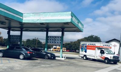 U Haul Moving Truck Rental In Denton Tx At North Texas Sticker Station