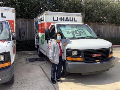 U Haul Moving Truck Rental In Houston Tx At Highway 6 Storage