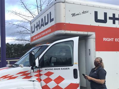 U Haul Moving Truck Rental In Columbia Sc At Storesmart Self Storage Legrand Llc