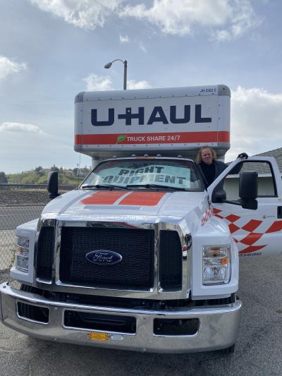 U Haul Moving Truck Rental In San Bernardino Ca At Caroles Auto Repair Service