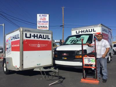 U Haul Moving Truck Rental In El Paso Tx At El Paso Car Finder