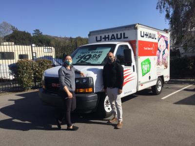 U Haul Moving Truck Rental In Ventura Ca At Rightspace Storage Ventura