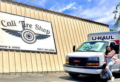 U Haul Moving Truck Rental In Hemet Ca At Cali Tire Shop