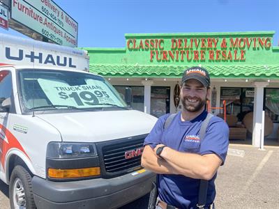 U Haul Moving Truck Rental In Phoenix Az At Classic Furniture Resale