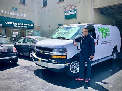 U Haul Moving Truck Rental In Daly City Ca At Central Self Storage