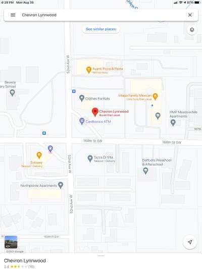 U Haul Moving Truck Rental In Lynnwood Wa At Meadowdale Chevron