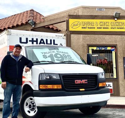 U Haul Moving Truck Rental In Moreno Valley Ca At Mels Liquor Inc