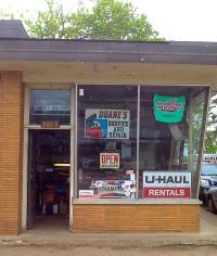 u haul moving truck rental in mound mn at duanes 66 service
