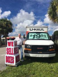 U Haul Moving Truck Al In Punta Gorda Fl At Hide Away Storage Address 6221 Marlympia Way Punta Gorda Fl 33950