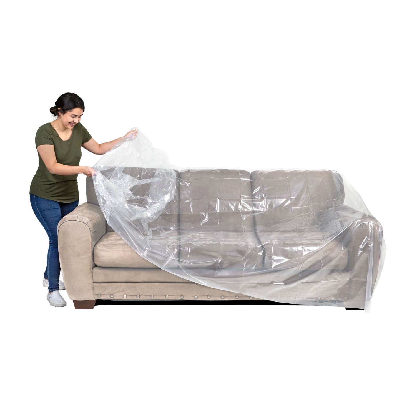 Plastic Sofa Covers, Moving Supplies