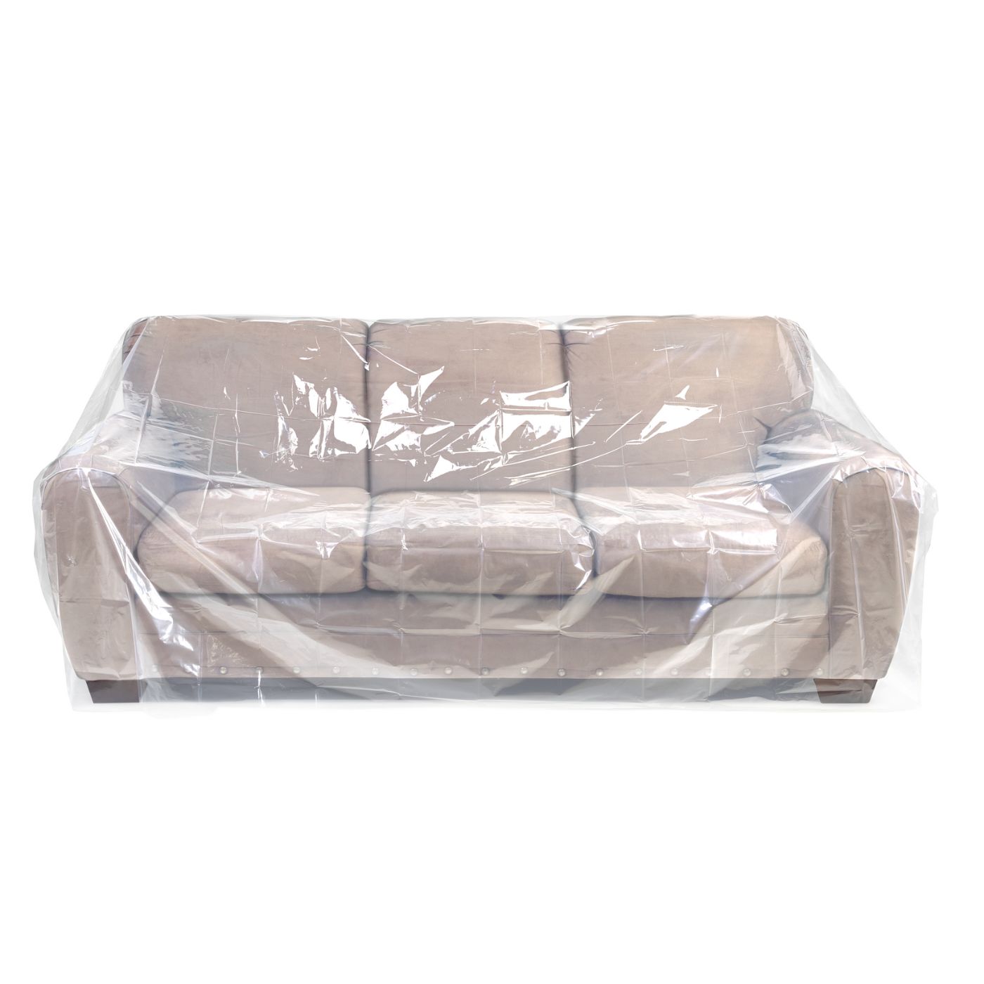 Skywin Furniture Covers for Moving 1 Pack 101x75x50 Large Sofa Couch Storage Bag Plastic Cover Dust Protector Covering Wrap at MechanicSurplus.com