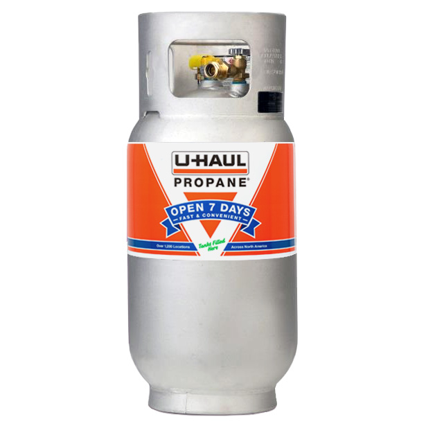 U Haul 33 Lb Aluminum Forklift Cylinder