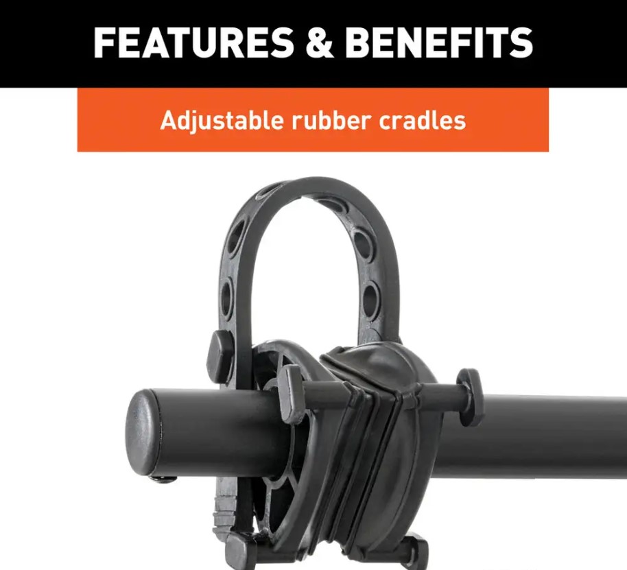 Curt Tapered Dual Arm 5 Bike Rack U Haul