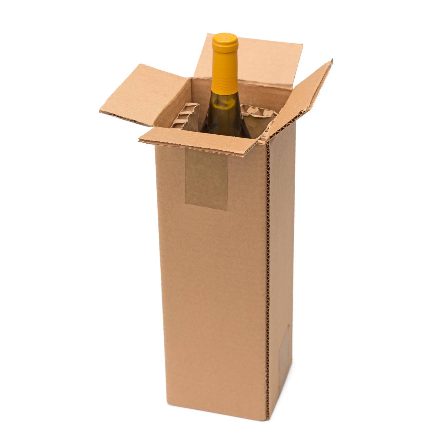 Corrugated Wine Shipper (1 Bottle) UHaul
