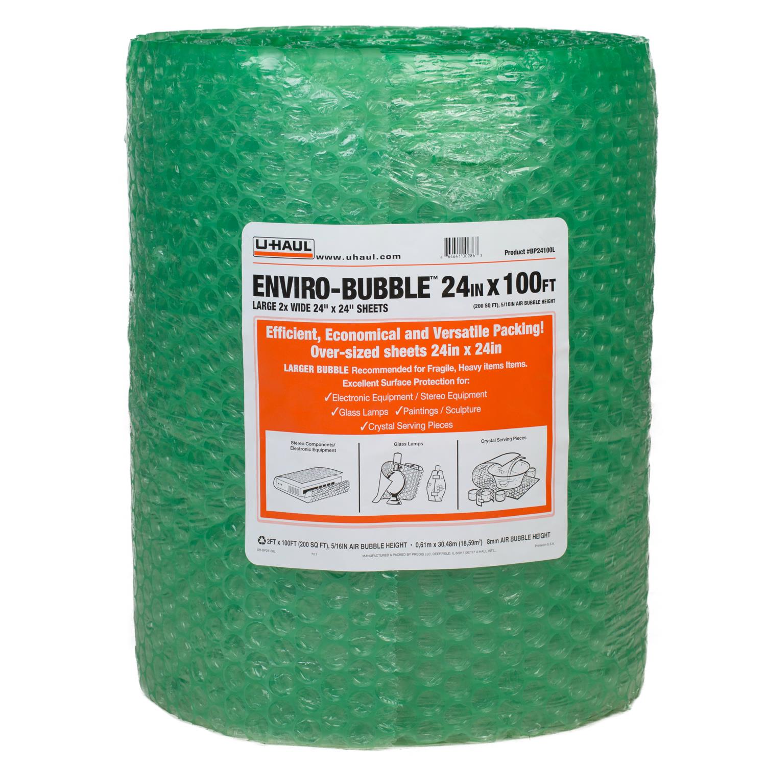 Large Bubble Wrap 12 wide x 75 ft.