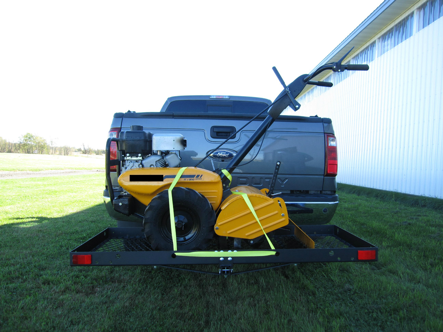 Tow tuff 2 in shop 1 cargo carrier